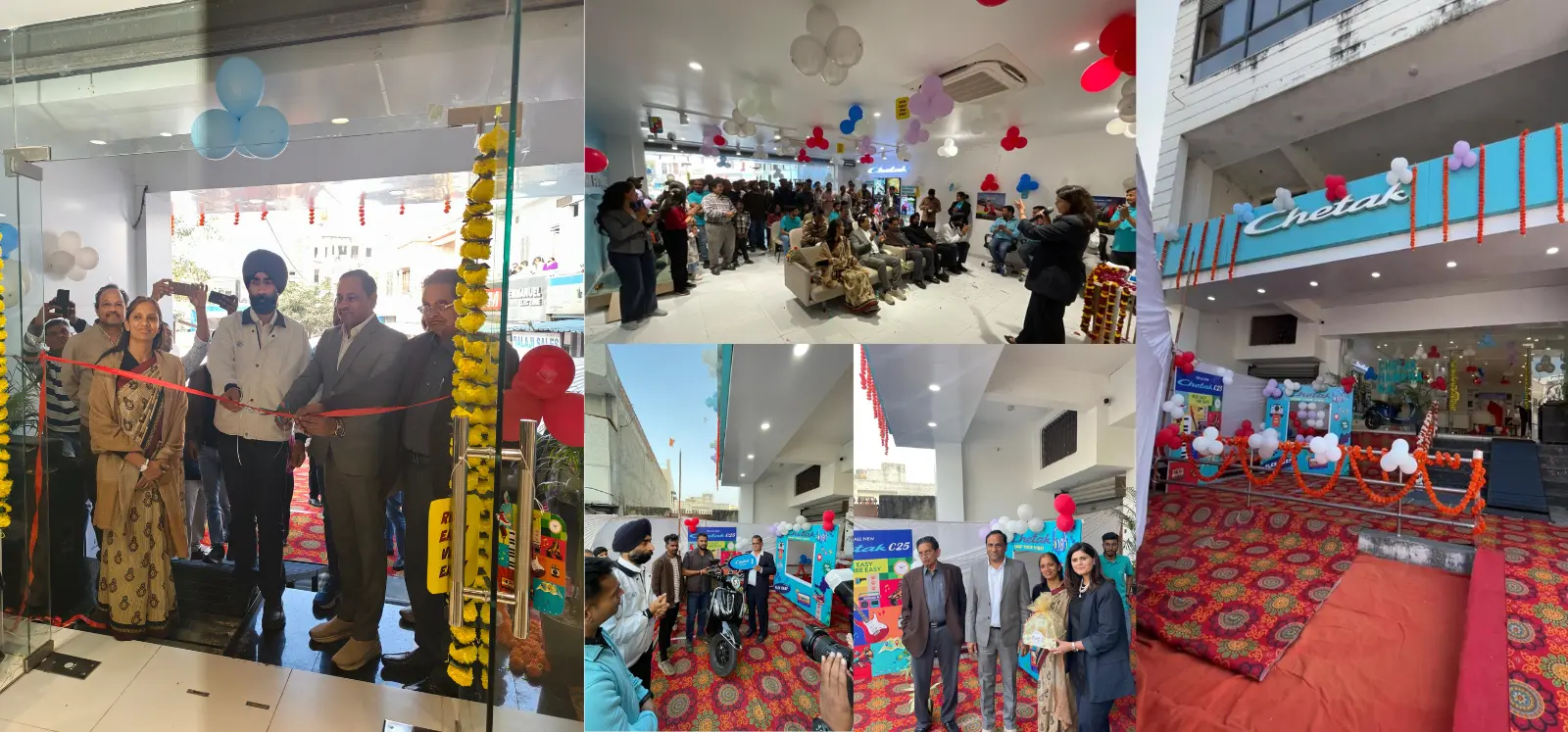 Chetak By Sandeep Motors in Now Open In Bhilwara, Sandeep Chetak, Chetak showroom in Bhilwara, Bajaj Chetak in Bhilwara