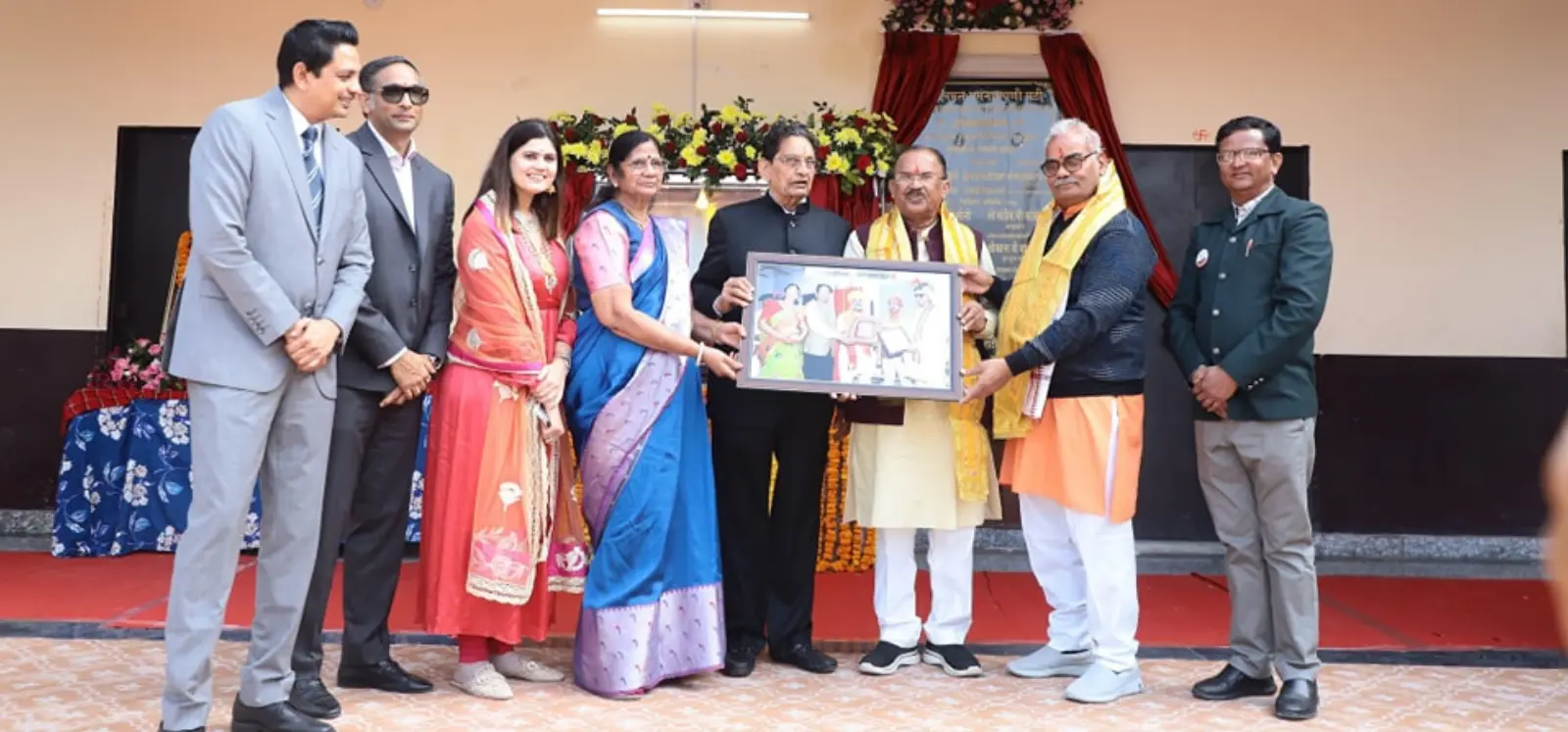 Inauguration of Shri Chandanmal Ramnarayani Rathi Government Entrance Sanskrit School